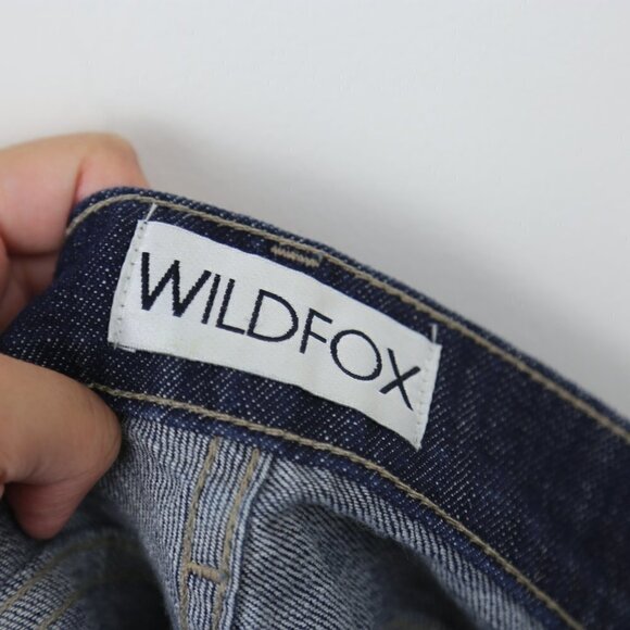 WILDFOX The Lara Denim Breeze Jean Shorts Size 27 - Picture 4 of 9